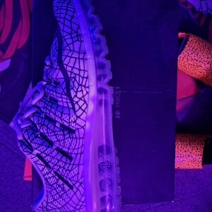 Nike Air Max Sneakers with Black and White Pattern